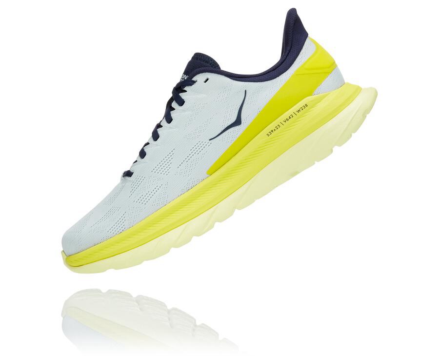 Hoka One One Koşu Ayakkabısı Erkek Beyaz - Mach 4 - KW6745130